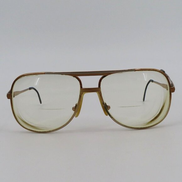 VTG Marcolin Marchon 900-F9 Gold Silver Metal Eyeglasses Glasses Frames Italy - Picture 2 of 16